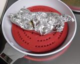 減塩 サーモンの味噌マヨ ホイル焼き作り方5写真