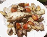 超簡単♪白身魚でお洒落アクアパッツァ♡作り方6写真