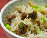 炊き込みご飯☆牛肉としめじとお揚げ作り方5写真