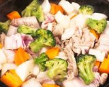 ズボラ 男飯 豚肉と野菜のトマトスープ煮作り方4写真