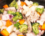 ズボラ 男飯 豚肉と野菜のトマトスープ煮作り方4写真