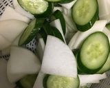 塩昆布で浅漬け風作り方1写真