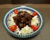 キャベツ牛丼(サラダとも言う)作り方7写真