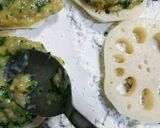 れんこんととりひきをを揚げる作り方4写真