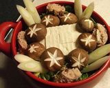 ヘルシー♪鯖水煮缶と豆腐のみぞれ鍋作り方7写真