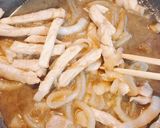 豚肉生姜焼きのパルメジャーノ スパゲティ作り方4写真