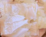 白菜とれんこん 鶏団子の 豆乳味噌スープ作り方6写真