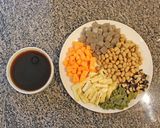 電子レンジでチン♪五目豆作り方1写真