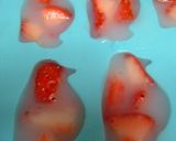 苺のカルピス寒天ゼリー作り方3写真