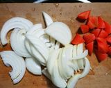 薄切りラム肉のカレー作り方2写真