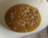 肉みその湯豆腐作り方3写真