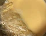 牛乳と卵で作る、固めのなめらかプリン作り方7写真