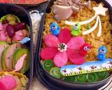 天使とひつじかい★カレーピラフ弁当作り方4写真