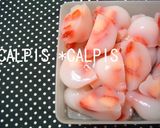 苺のカルピス寒天ゼリー作り方4写真
