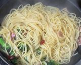 ブロッコリきのこベーコンのペペロンチーノ作り方8写真