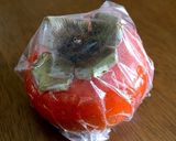 柿のホットミルク作り方1写真