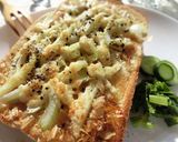 セロリとおかかのspicy塩トースト作り方4写真