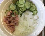 スパゲッティサラダ作り方3写真