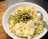 チェコ家庭の味　ポテトサラダ作り方5写真
