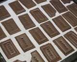 板チョコ風♡ビスケットブラウニー作り方1写真