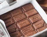 板チョコ風♡ビスケットブラウニー作り方9写真