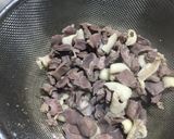 豚のハツ、鶏皮、砂肝の和え物作り方2写真