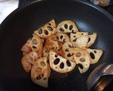 れんこんのオイスターソース焼き作り方3写真