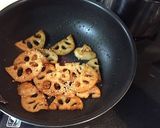 れんこんのオイスターソース焼き作り方4写真