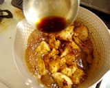 鶏肉（ムネ肉）の照り玉丼作り方4写真