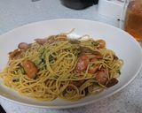 冷蔵庫にあるもので☆豆苗パスタ☆作り方7写真