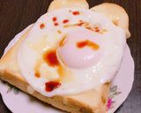 簡単激うま目玉焼きトースト作り方6写真