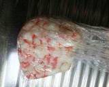 10分で♪はんぺんとカニかまの三角おやき作り方2写真