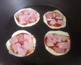 餃子の皮で簡単✩クリスピーピザ✩作り方3写真