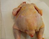 甘辛グレイビーソースの丸鶏ローストチキン作り方5写真