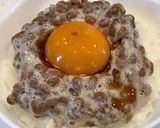 納豆ごはんを、韓国のりで巻いて食べる！作り方4写真