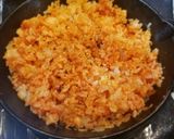 スキレットでチーズチキンライス作り方3写真