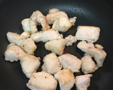 柔らか鶏胸肉とナスと小松菜の甘辛炒め作り方5写真