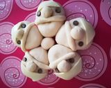 子どもでも作れる簡単『ちぎりサンタパン』作り方16写真