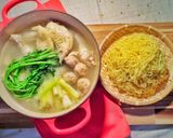 鶏三昧！鶏白湯鍋のつけ麺♪年越しにも♪作り方7写真