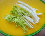 白菜と生姜の千切りスープ作り方3写真