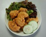 クワイのふわふわ揚げ　唐揚げバージョン作り方6写真