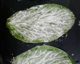 おせち⏹️鶏の葉包み蒸し(チンゲン菜)作り方8写真