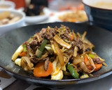 簡単☆牛肉とエリンギのプルコギ風作り方6写真