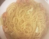 キャベツとトマトのペペロンチーノ!作り方5写真