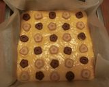 ホワイトチョコのビスケットブラウニー作り方4写真