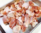絶品！アボカドと鶏肉のオイスター炒め作り方1写真