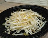 水菜とモヤシのレモン豚バラ蒸し作り方1写真