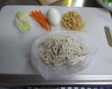 混ぜそば(低糖質麺)作り方1写真