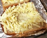 目玉焼きチーズトースト作り方2写真