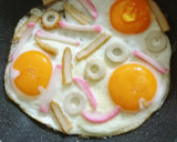 てんぷらのっけの超簡単目玉焼き！！作り方3写真